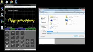 FieldFox playback recording saving data