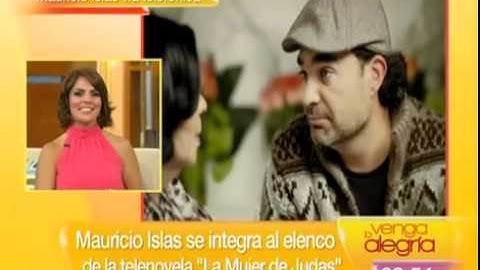 Mauricio Islas se integra al elenco de La mujer de Judas
