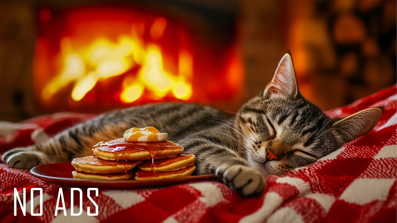 Круглосуточная атмосфера для сна кошки 😸 Мягкие целебные звуки для снятия стресса и борьбы с бесс...