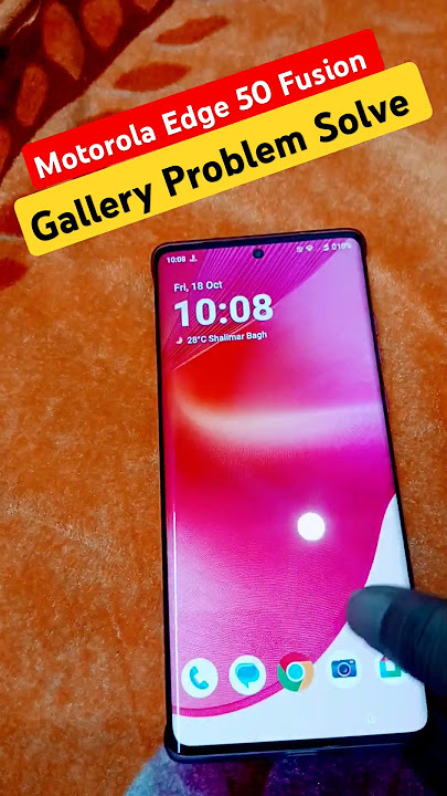 Motorola Edge 50 Fusion Gallery Problem #motorolaedges