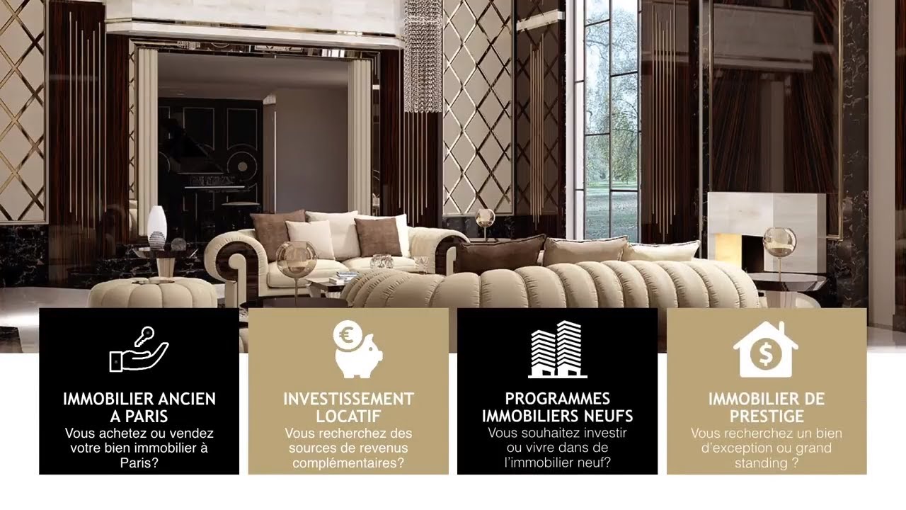 Vente appartement Paris. Immobilier de luxe France. Annonces immobilières gratuites. Agence immo