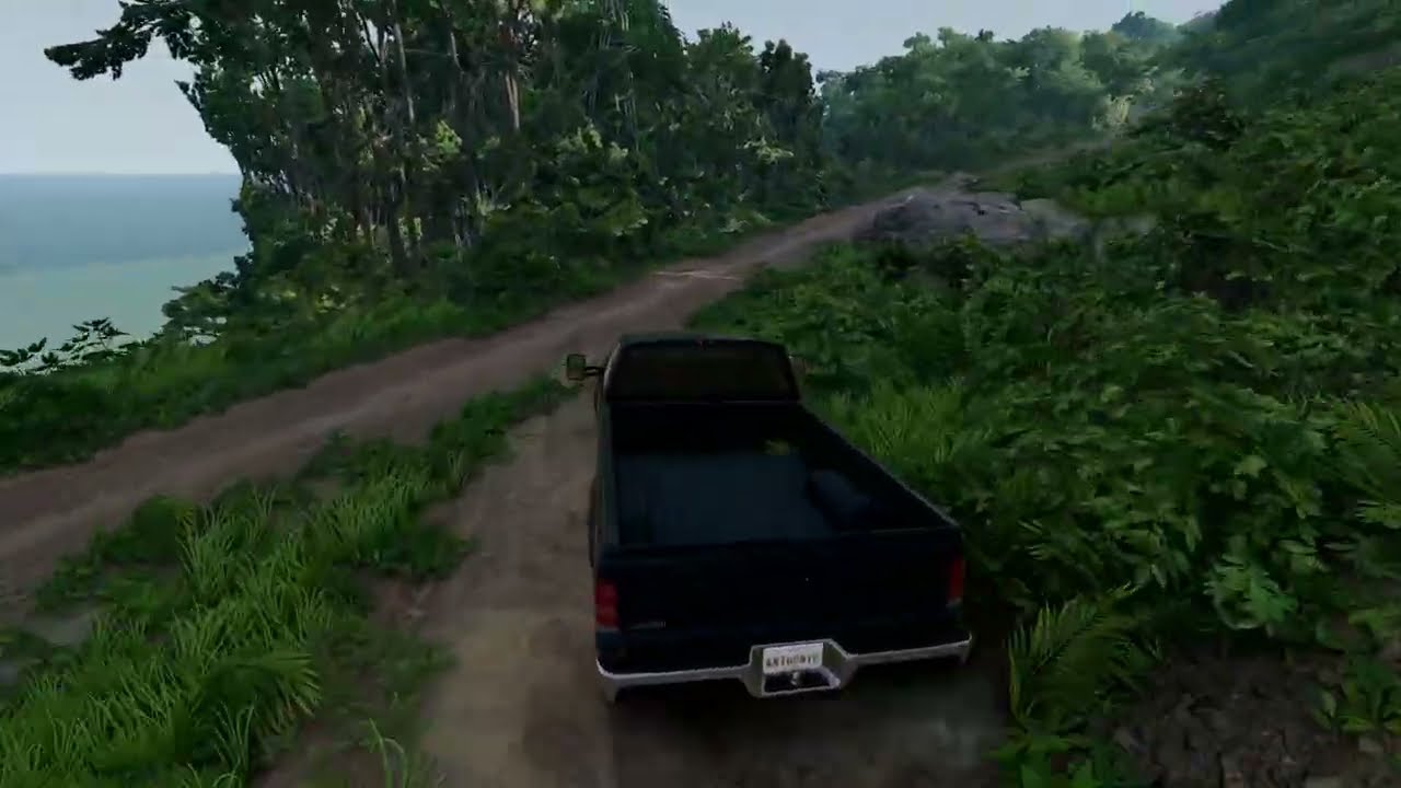 Trailing in Beamng