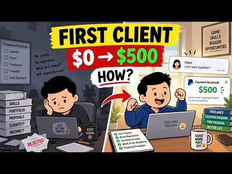 Freelancing Is Actually Easy: How to Get Your First Client