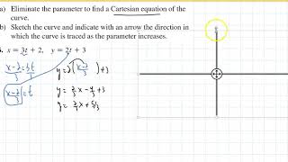 Math 5B section 10.1(1) Curves Defined by Parametric Equations
