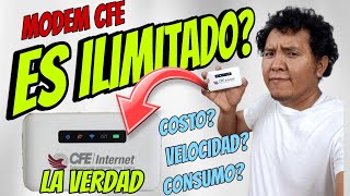 El internet de la CFE es ILIMIMTADO?cuánto dura? ¿Cuánto cuesta? vale la pena? FUNCIONA?✅