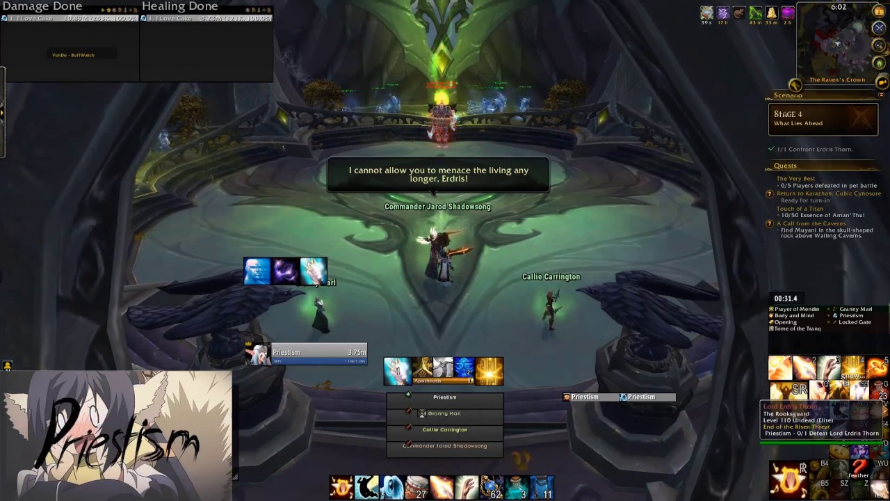 Holy Priest - 7.2 Mage Tower Challenge