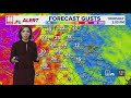 Rain, gusty winds work across north Georgia due to Francine | Latest updates