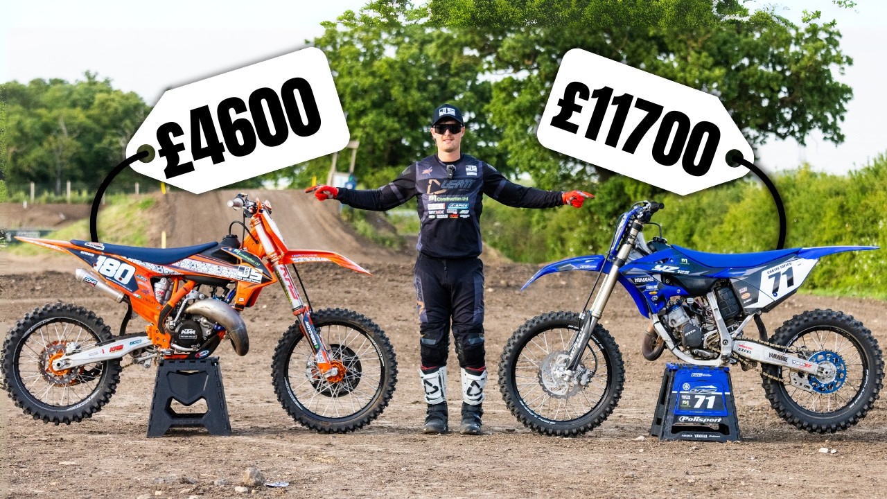£4000 KTM 125SX vs £11,000 GYTR YZ125 – Is the Price Difference Worth It?!