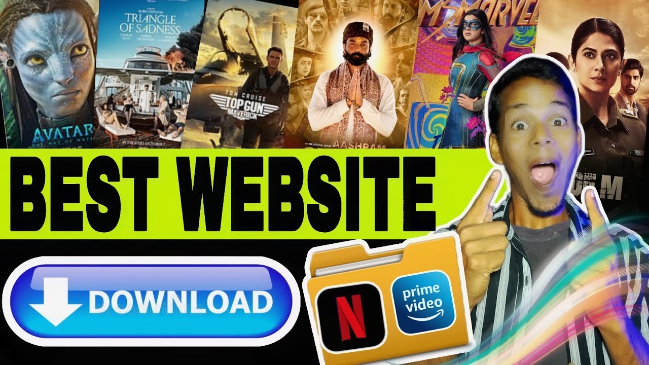 Netflix vs Amazon Prime | Best Movie Download Site | TOP 10 Movie Download Websites Legal & Safe 🍿