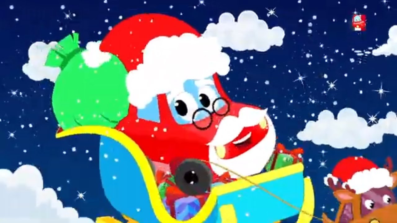voici monsieur le père Noël | rime de dessin animé - YouTube