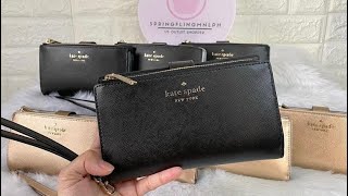 Kate Spade Staci Phonewallet Wristlet in Black