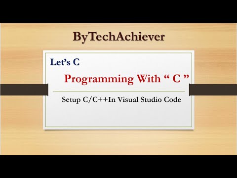 How to setup c and c++ in visual studio code