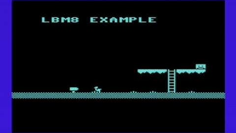 Vic 20 - LBM8 (Local Bitmap Mode 8) library