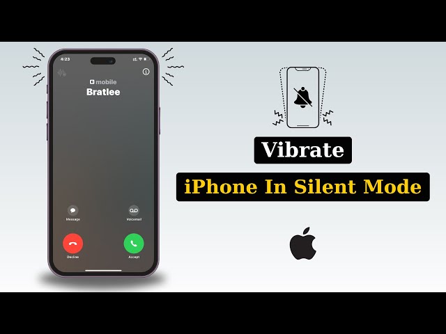 How To Make iPhone Vibrate In Silent Mode | iPhone Won't Vibrate In Silent  Mode