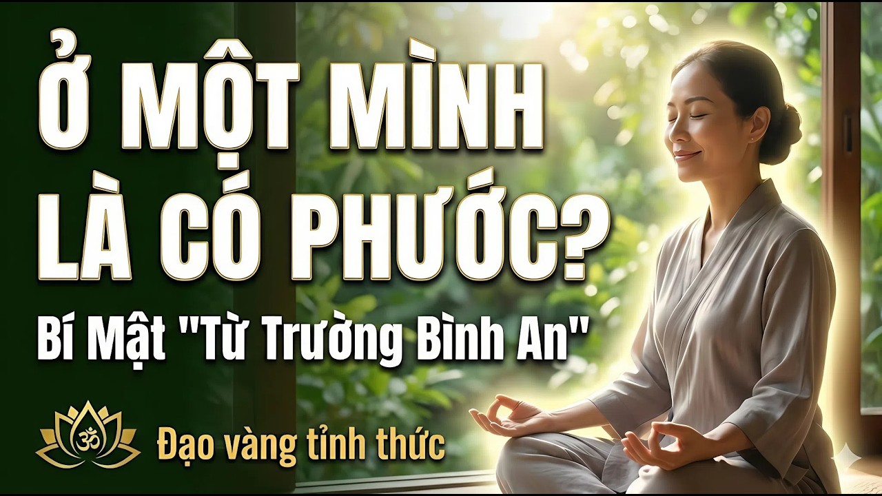Tại Sao Người Càng Có Phước Càng Thích Ở Một Mình: Bí Mật 'Từ Trường Bình An' Mà Thế Gian Khó Hiểu!