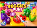 Fun Vegetable Cutting Toys for Kids | Learn While Playing 🎉