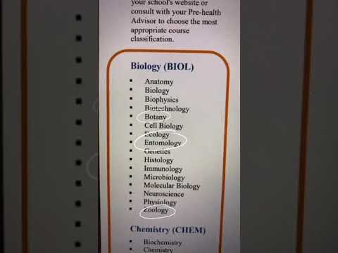 Do Entomology Courses Count In Science Gpa