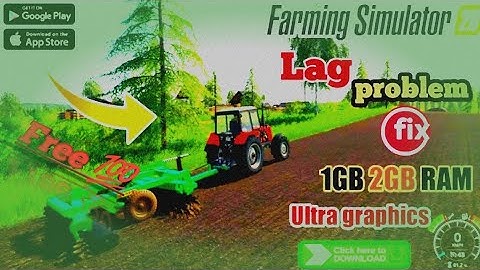 How to fix lage in Farming simulator 20/ android fix lag problem  #farmingsimulator20
