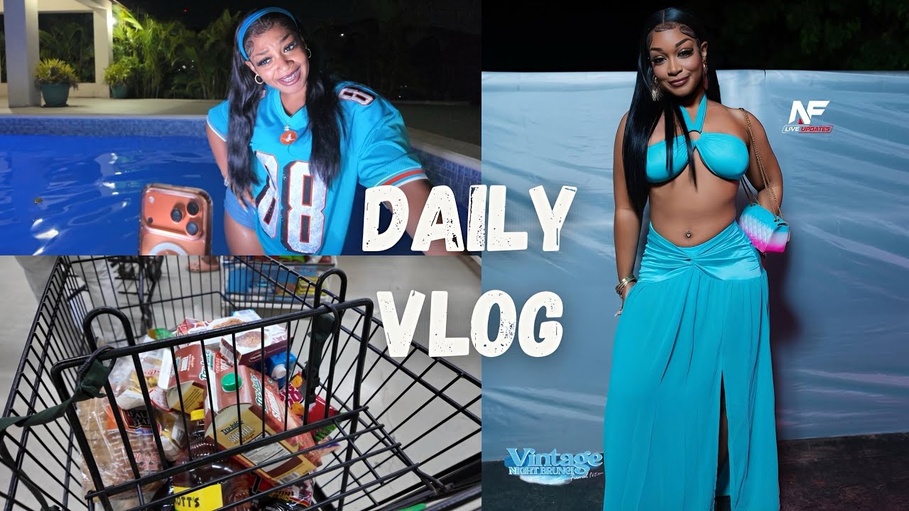 DAILY VLOG- Stepdaughter Chose My Wedding Ring +Partying in Jamaica + Pool Late Nights + Wig Sales