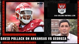 Famous Arkansas’ passing game has to be on point to pull an upset over Georgia - David Pollack | CFB Live Net Worth