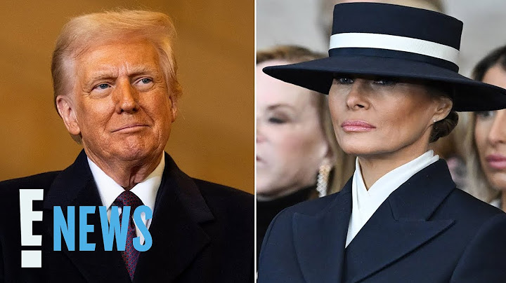 Inauguration 2025: What Donald Trump Had to Say About Melania Trump’s Inauguration Hat | E! News
