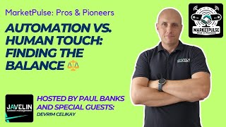 Automation vs  Human Touch - Finding the Balance ⚖️ | #B2BMarketing #Podcast
