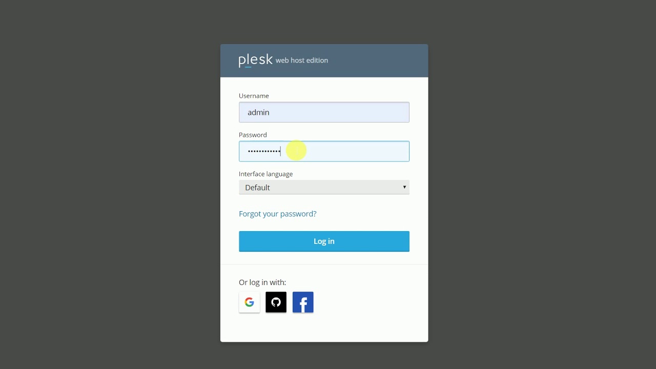 A tutorial on how to change session idle time in PLESK to avoid session ...