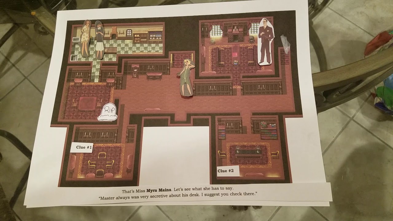Game Design Group 03 Paper Prototype - YouTube