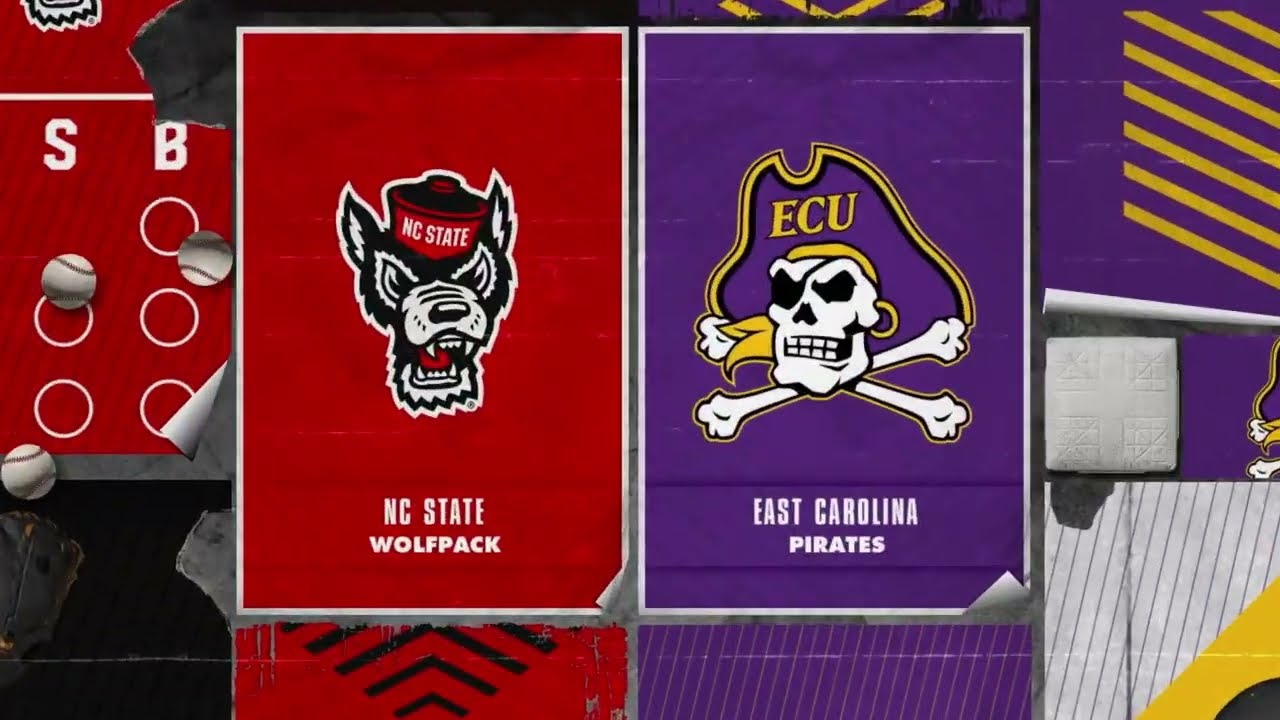2025 Men's College Baseball: East Carolina University vs North Carolina State University 4/8/25