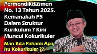 Kemana P5 ? Kini Muncul Kokurikuler Dalam Struktur Kurikulum 2025 @kangedibae