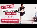 10 min killer military  hiittabata workout  full body no repeat  buenofit