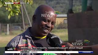 Madibeng Municipality residents concern about illegal mining operations