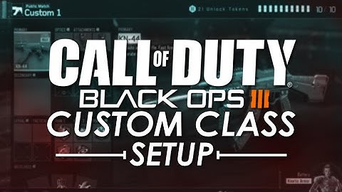 Black Ops 3 Multiplayer - "BEST CLASS SETUP" for High Killstreaks (KN-44)