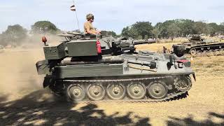 FV107 Scimitar in Action! British CVR(T) Showing Off at Yorkshire Wartime 🇬🇧🔥