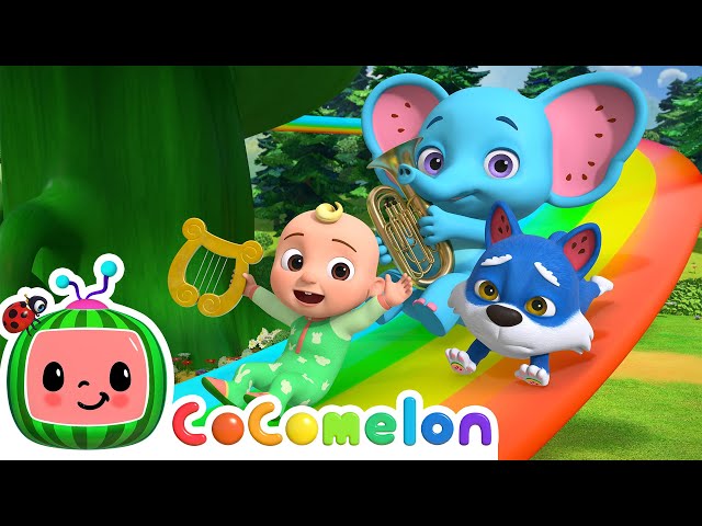 JJ and the Beanstalk | Nursery Rhyme | CoComelon Animal Time for kids class=