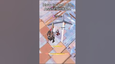 How to get aim assist on mouse and keyboard 😮 #termski #fortnite #shorts