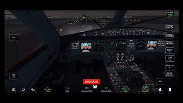 RFS- Night Takeoff at London Heathrow Airport