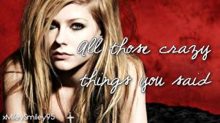 Avril Lavigne - Wish You Were Here With Lyrics