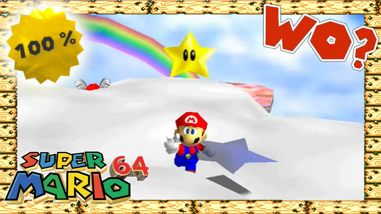 Alle Geheimen Sterne - Super Mario 64 Komplettlösung - Nintendo Switch - 4K60