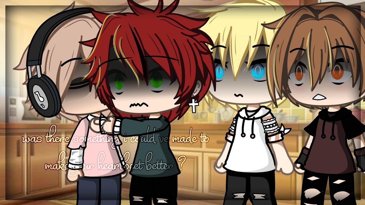 Aurais-je pu t'aider à aller mieux ? || 🧸&🍒 || Gacha life meme (@kio190)
