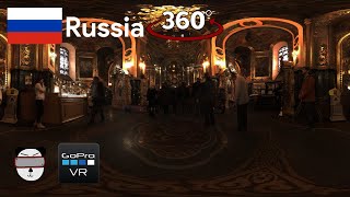 360 Ornate Russian Orthodox Church Irkutsk, Russia Gopro Vr Travel 360 Video