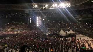 190526 BTS (방탄소년단) LY: SY TOUR IN BRAZIL DAY 2 B-ARMYS SINGING BEFORE THE CONCERT SÃO PAULO [FANCAM]