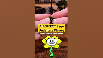 A PERFECT Lego Undertale Flowey #lego #undertale