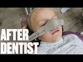 GETTING EIGHT CAVITIES FILLED IN ONE DAY! CRAZY DAY AT THE DENTIST | LAUGHING GAS
