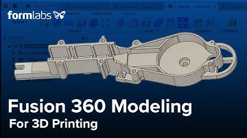 Fusion 360 Tutorial: Modeling For 3D Printing