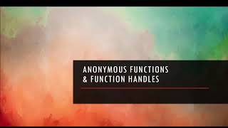 PART 04: Anonymous Function
