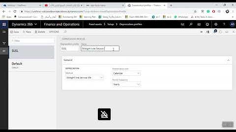 D365 Finance Fixed Asset Depreciation Profile setup
