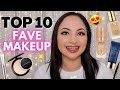 MY TOP 10 FAVOURITE MAKEUP PRODUCTS! MUST HAVES!😍