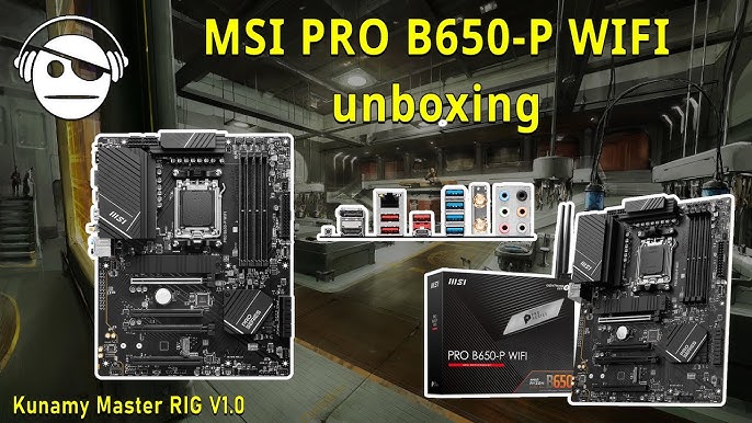 Carte Mère AMD MSI PRO B650M-A WIFI (911-7D77-001)