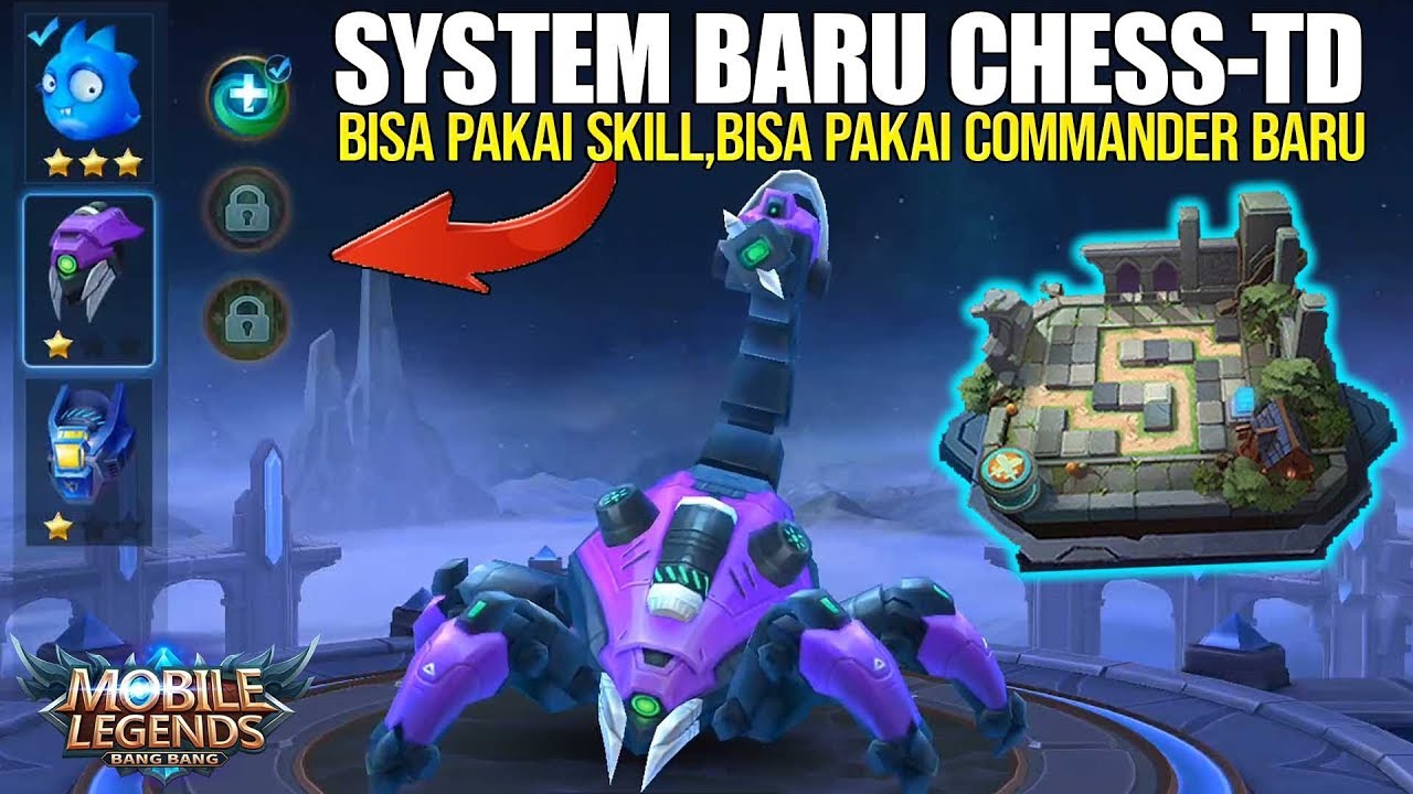 FITUR BARU CHESS TOWER DEFENSE - BISA BELI COMMANDER BARU, BISA PAKAI ...